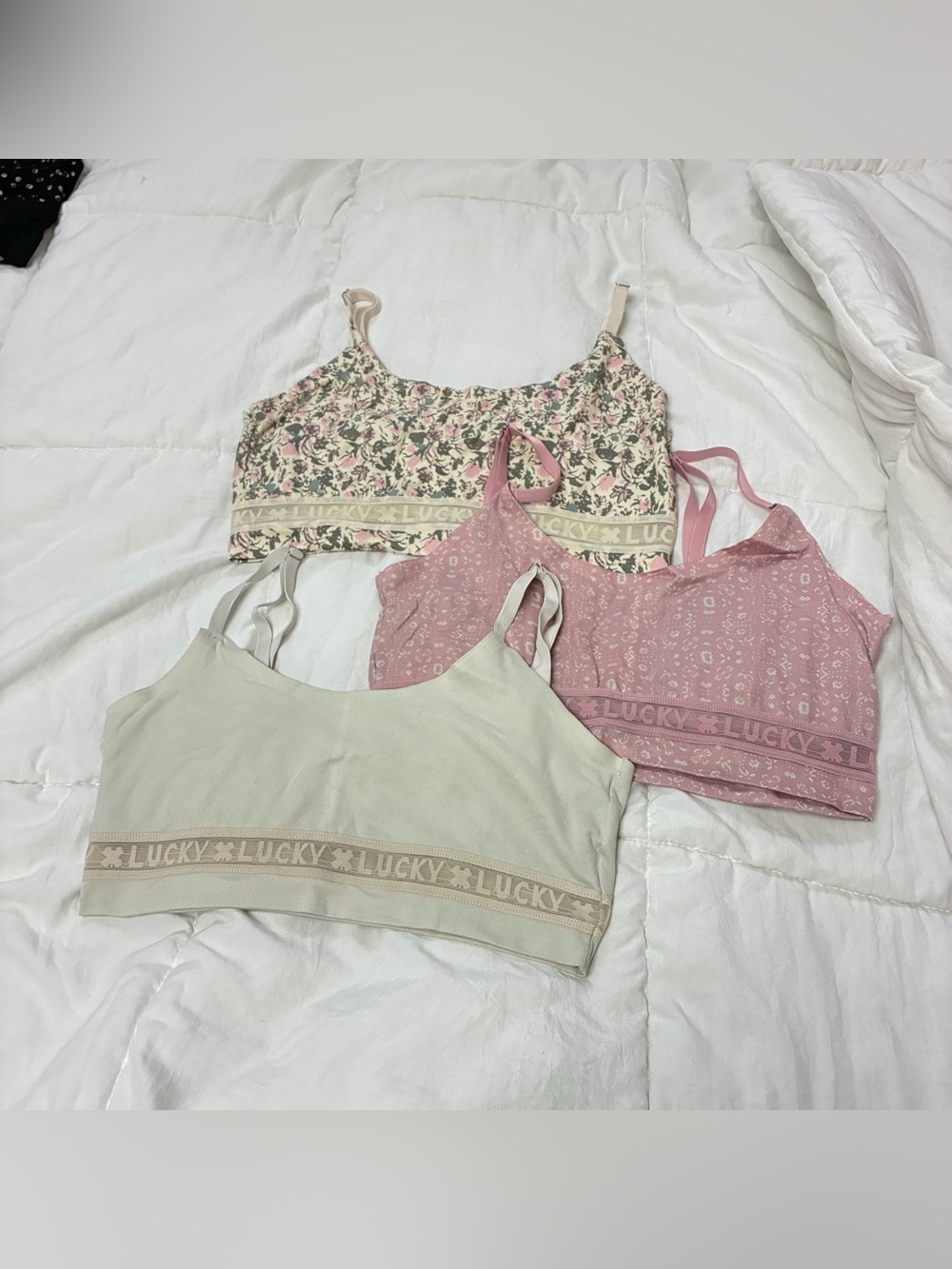 Lucky Brand Sports Bras 3 set bundle
